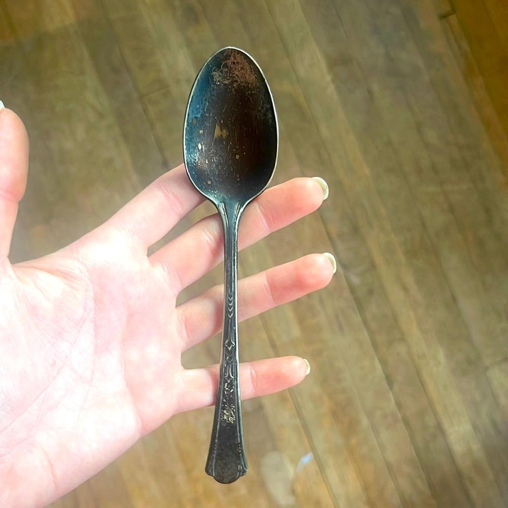 Valencia Silver Plate spoon